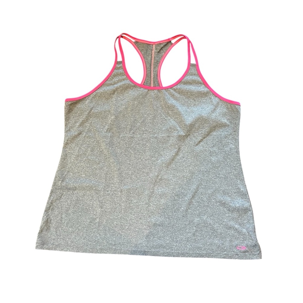 C9 by Champion gray and pink Racerback Tank